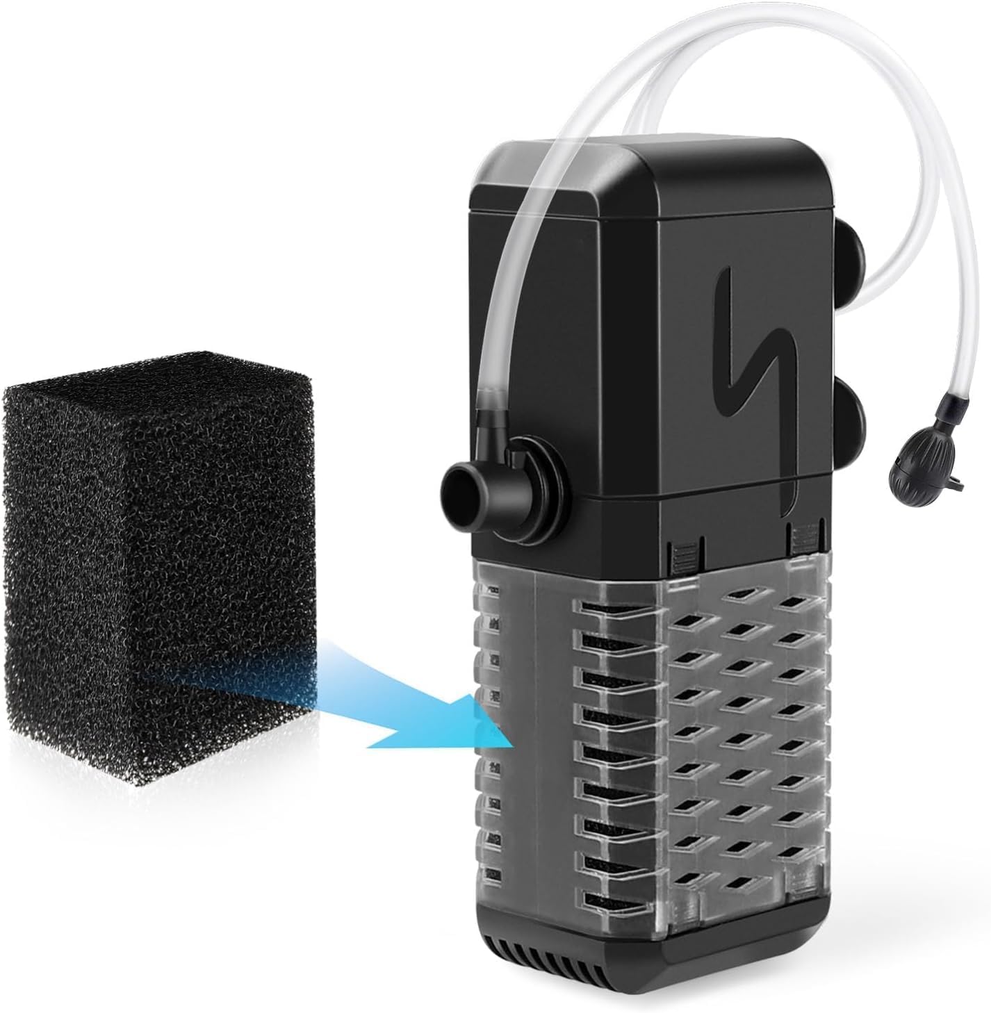 Amazon | AQQA水槽フィルター 交換用スポンジ4個セット (交換用